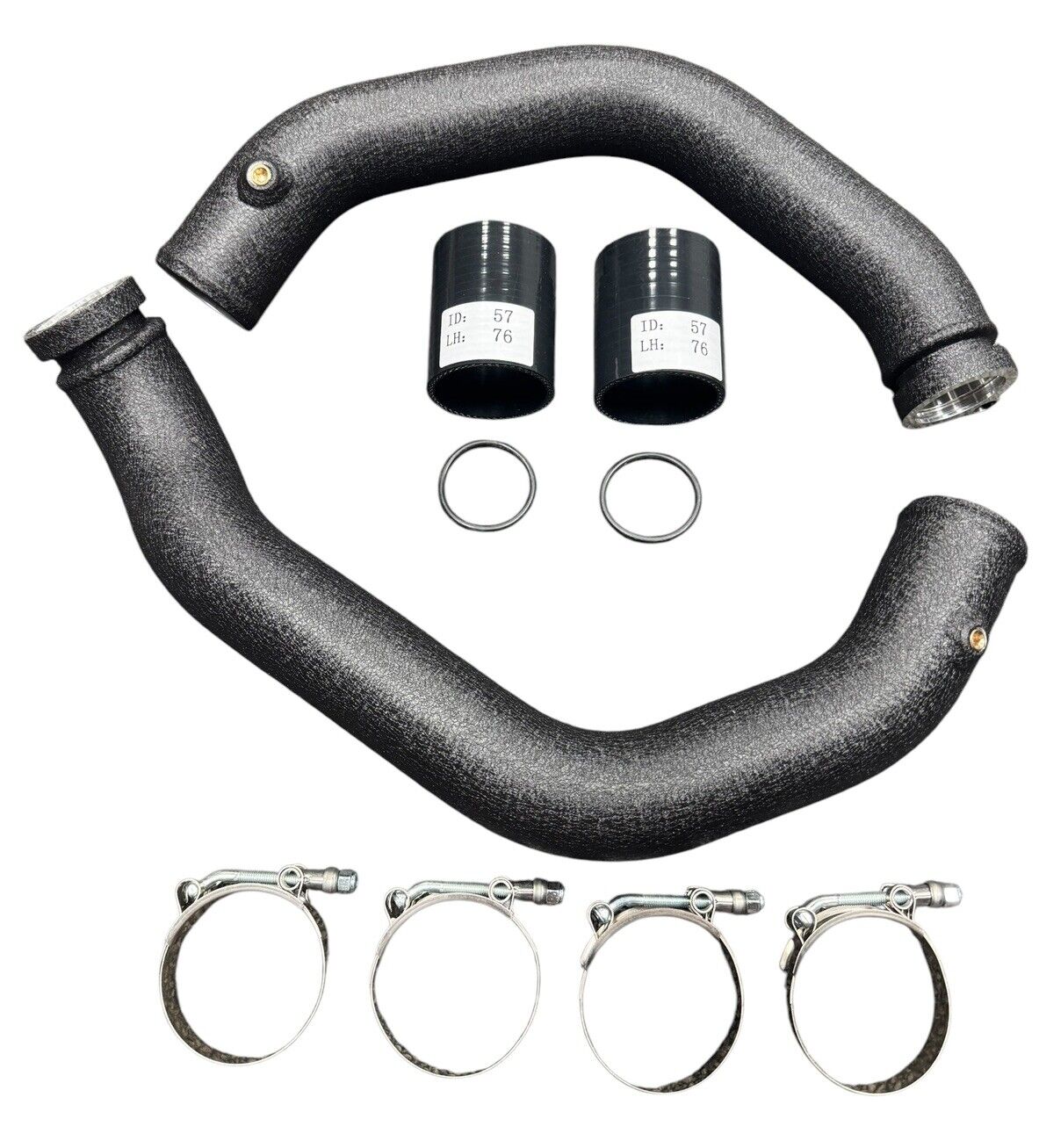 JackSpania Racing charge pipe upgrade kit for BMW M3, M4, M2 Competition F80, F82, F87 S55 engine parts, high-performance upgrade
