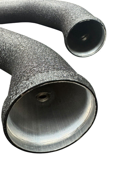 JackSpania Racing charge pipe upgrade kit for BMW M3, M4, M2 Competition F80, F82, F87 S55 engine parts with polished finish