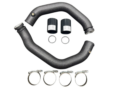 JackSpania Racing charge pipe upgrade kit for BMW M3, M4, M2 Competition F80, F82, F87 S55 engine parts, metal and silicone components