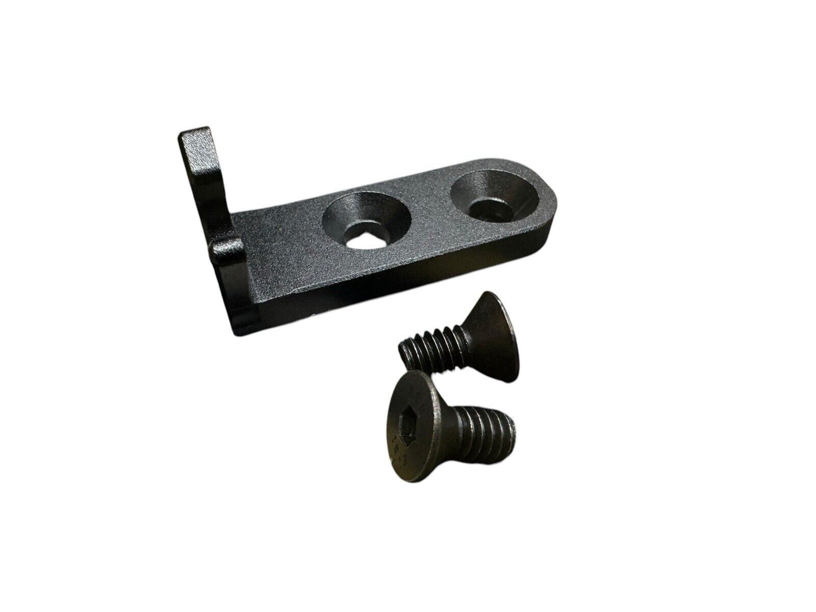 Honda Civic B16 B18 B20 B Series Victor X manifold throttle cable bracket from JackSpania Racing, close-up of engine part and mounting points.