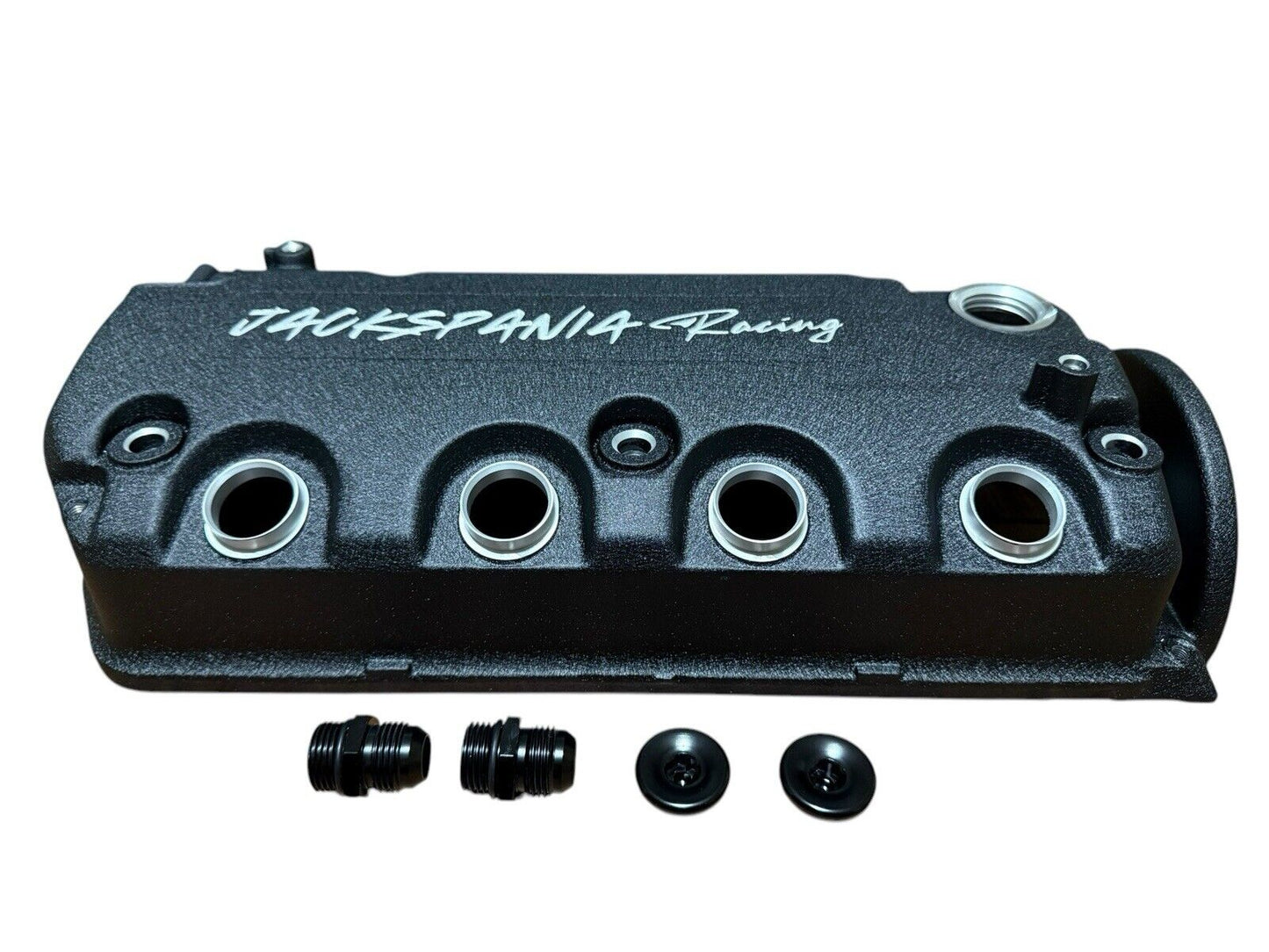 Vented valve cover for Honda D series engines, compatible with D15, D16, D16Y7, D16Y8, D16Z6, from JackSpania Racing.