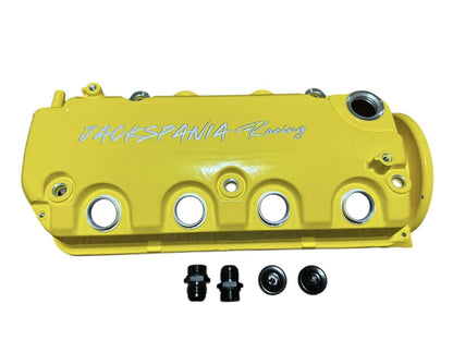 JackSpania Racing D Series vented valve cover for Honda D15, D16, D16Y7, D16Y8, D16Z6 SOHC VTEC engine parts