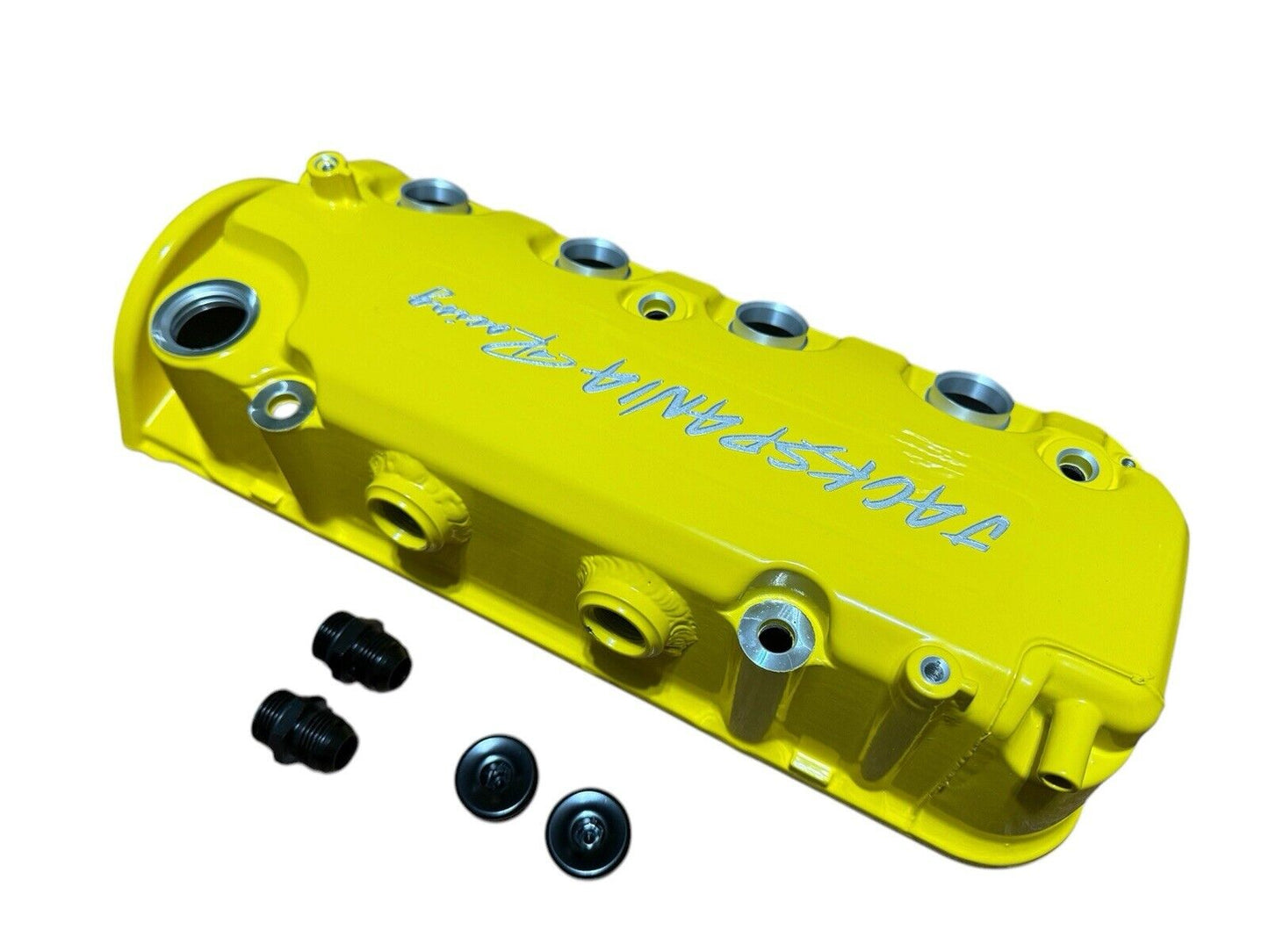 JackSpania Racing D Series Vented Valve Cover for Honda D15 D16 D16Y7 D16Y8 D16Z6 SOHC VTEC engine, with vented design and bolts