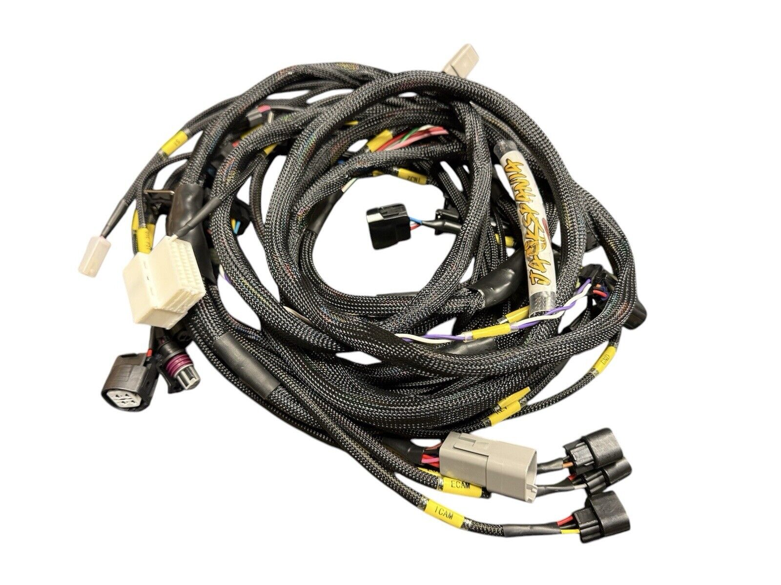 JackSpania Racing K20 K24 FT450 Fuel Tech K Series tucked engine harness for Honda Acura K swap engine parts.