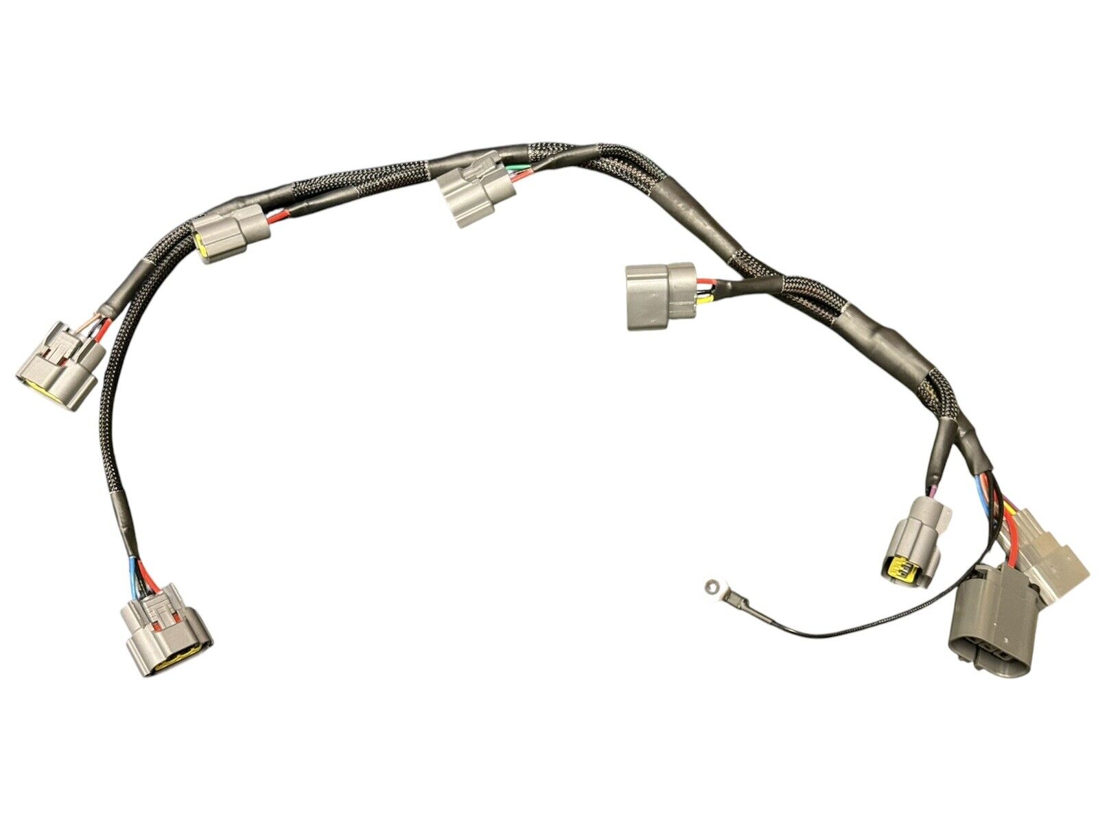 VR38 Twin Cam ignition coil conversion kit for Nissan RB R32 GTR engine, featuring multiple ignition coils for engine performance.