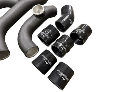 JackSpania Racing K Series intercooler piping kit installed in Honda Civic and Acura Integra EG EK DC2 with K20 and K24 engines.
