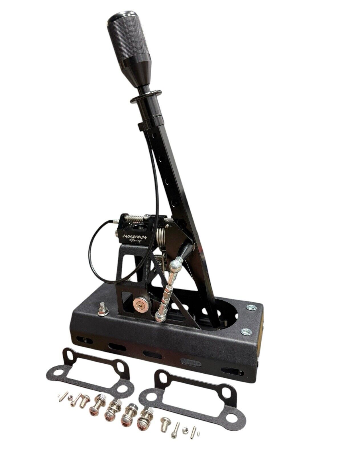 JackSpania Racing shifter box for Volkswagen VW 1.8T VR6 MK4 GTI GLI O2J O2M bottom mount transmission parts.