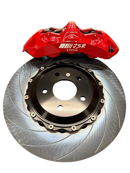 Big Brake Kit 14" Front Slotted Rotor Caliper For Nissan 350Z Infiniti G35 BBK