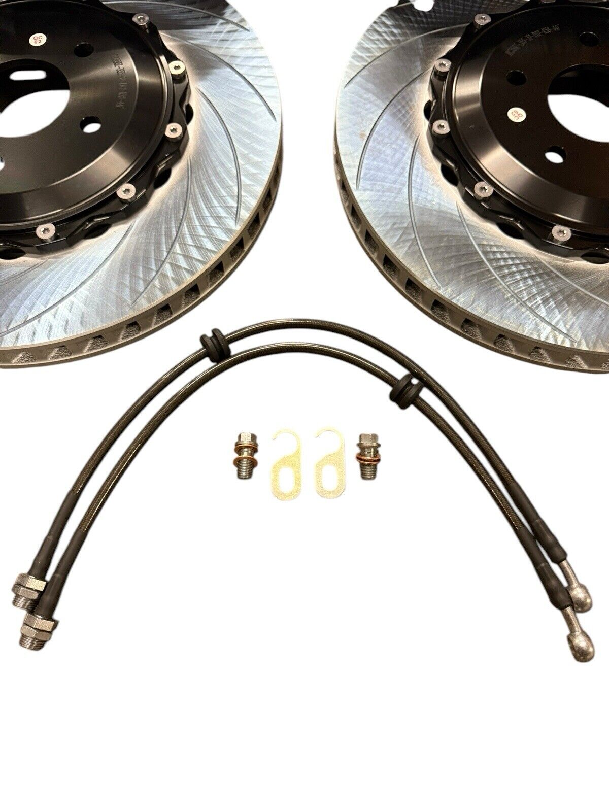 Big Brake Kit 14" Front Slotted Rotor Caliper For Nissan 350Z Infiniti G35 BBK