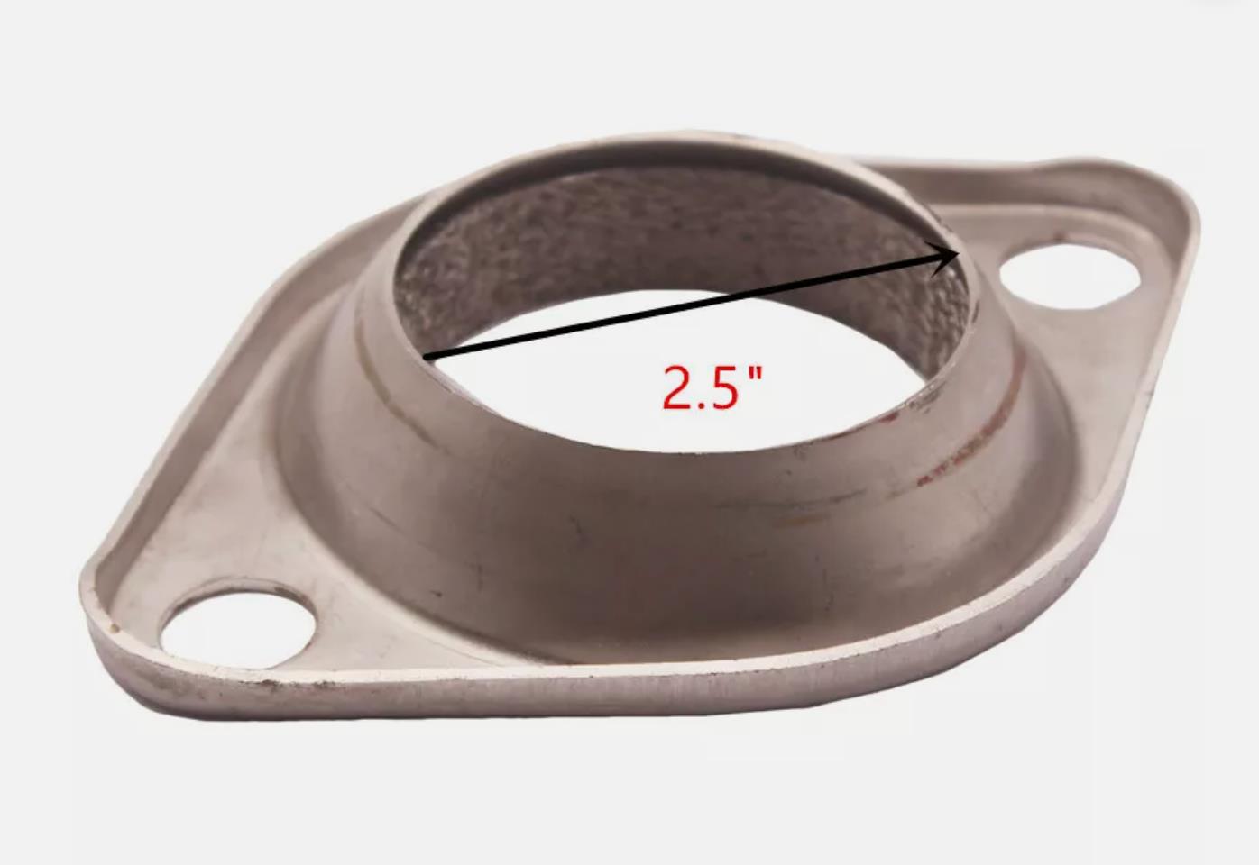 Universal 2.5 Inch Manifold Flange JDM ITR 2.5" Exhaust Donut Gasket Collector