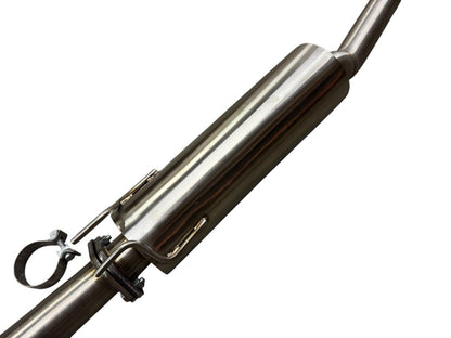 Stainless Steel 2.75" Inch Catback Exhaust System Muffler For Honda Civic EP3 Si Type R