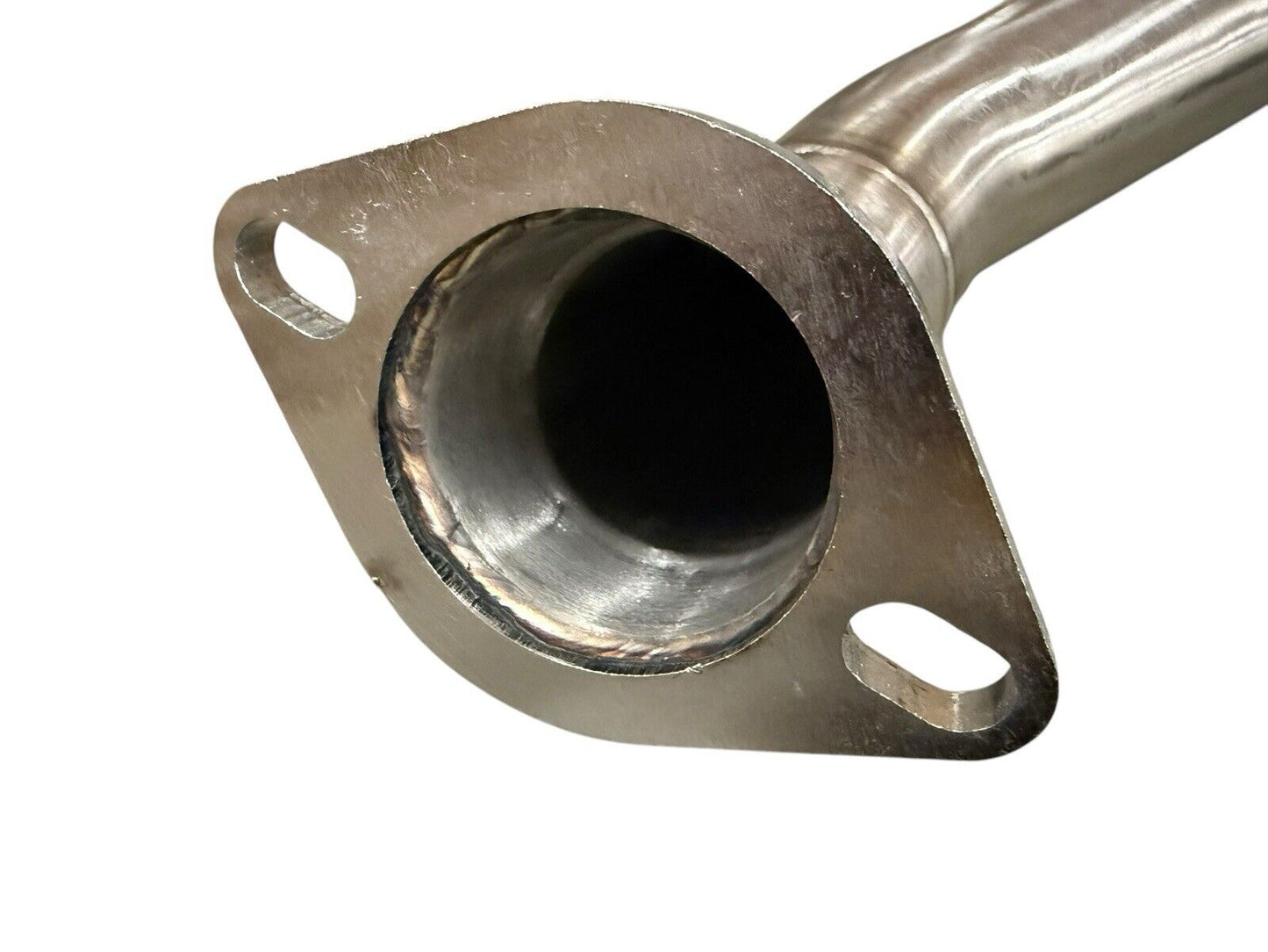 Stainless steel catback exhaust system for Mazda MX-5 Miata 2.0L ND 4th gen by JackSpania Racing, showing the polished exhaust pipes.