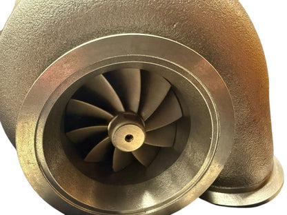 JackSpania Racing 6262 Billet Wheel Turbo with T3/T4 .81/.82 V-band turbine housing for high-performance engine upgrades.
