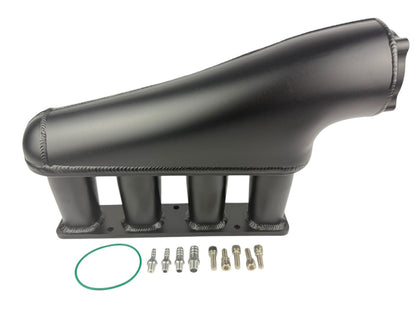 Aluminum intake manifold for Mazda MX-5 Miata NC 2.5L engine, 70mm sheetmetal part by JackSpania Racing.