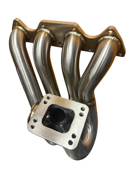 JackSpania Racing B D Series T3 T4 top mount turbo manifold for Honda Civic Si GSR B16 B18 B20 D15 D16 exhaust part