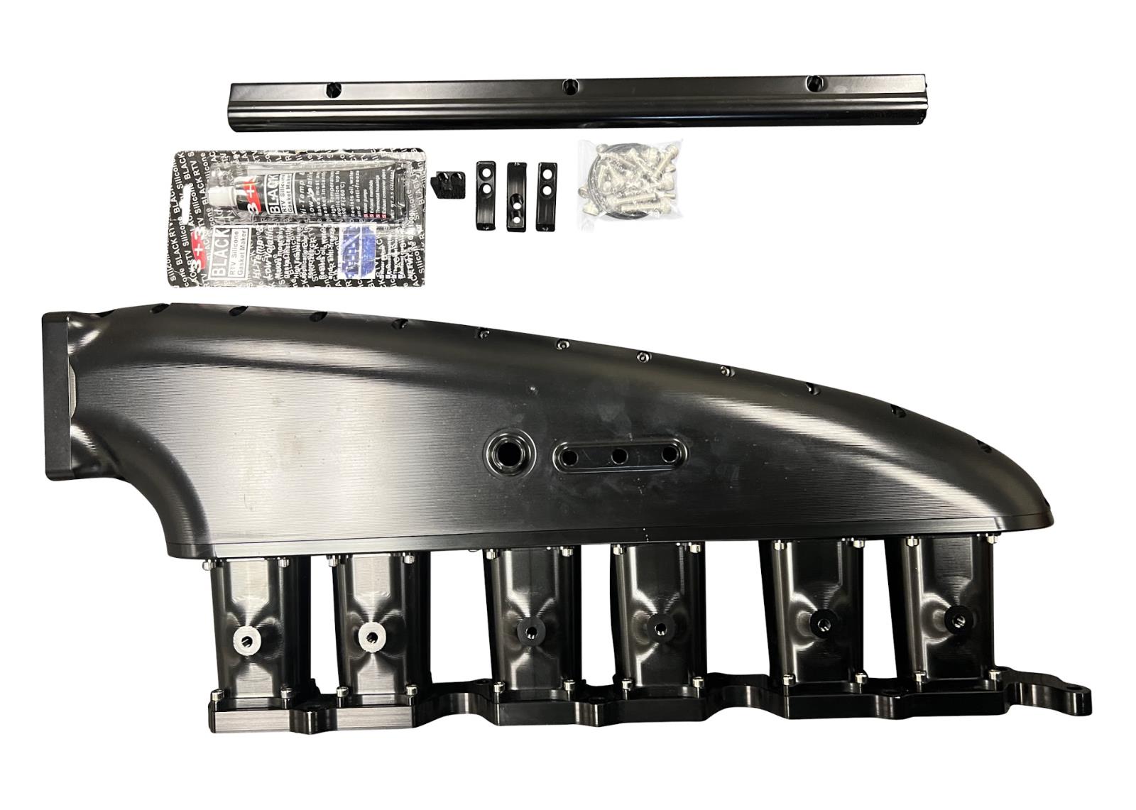 JackSpania Racing 2JZGE intake manifold with 12 injector fuel rail and throttle body, engine parts for Toyota 2JZGE engines