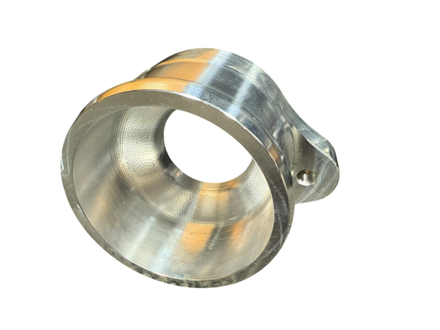 JackSpania Racing intercooler charge pipe upgrade for 2022+ Honda Civic 1.5T and 2023+ Acura Integra engine parts, showing polished metal tubing.
