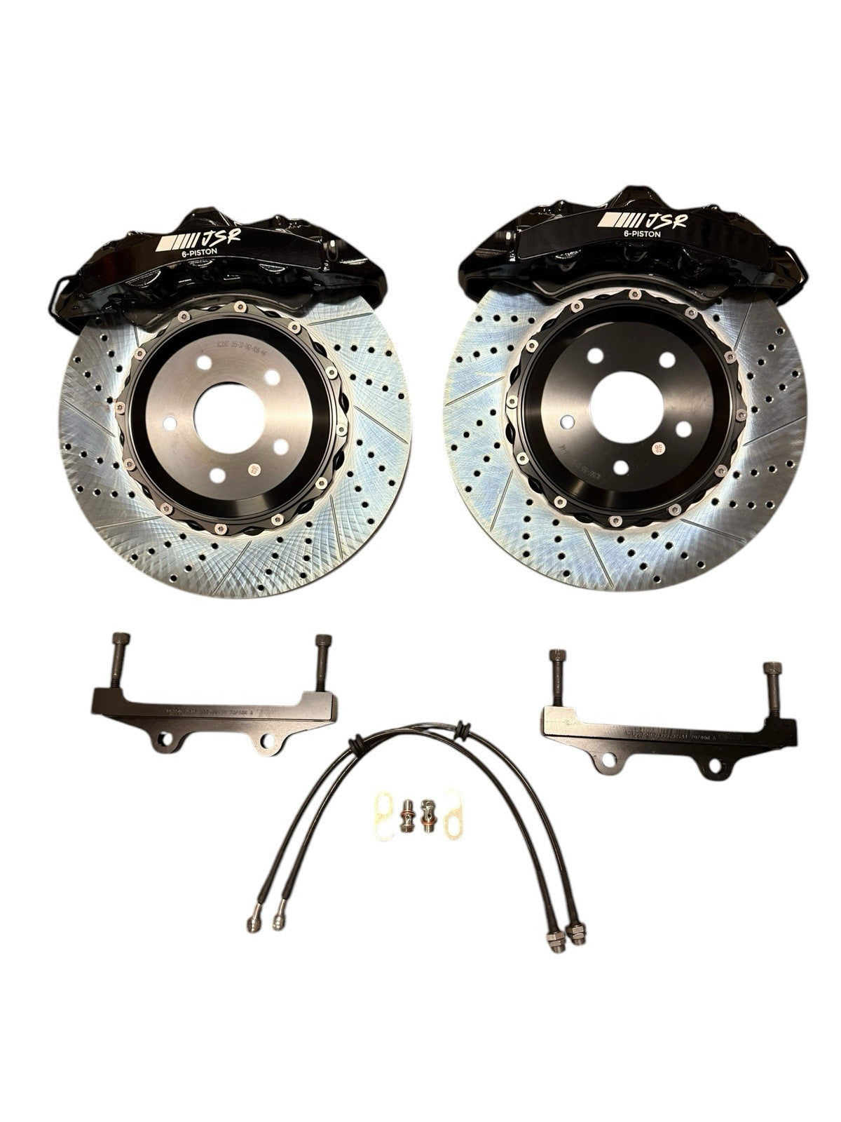 Big Brake Kit 14" Front Slotted Rotor Caliper For Nissan 350Z Infiniti G35 BBK