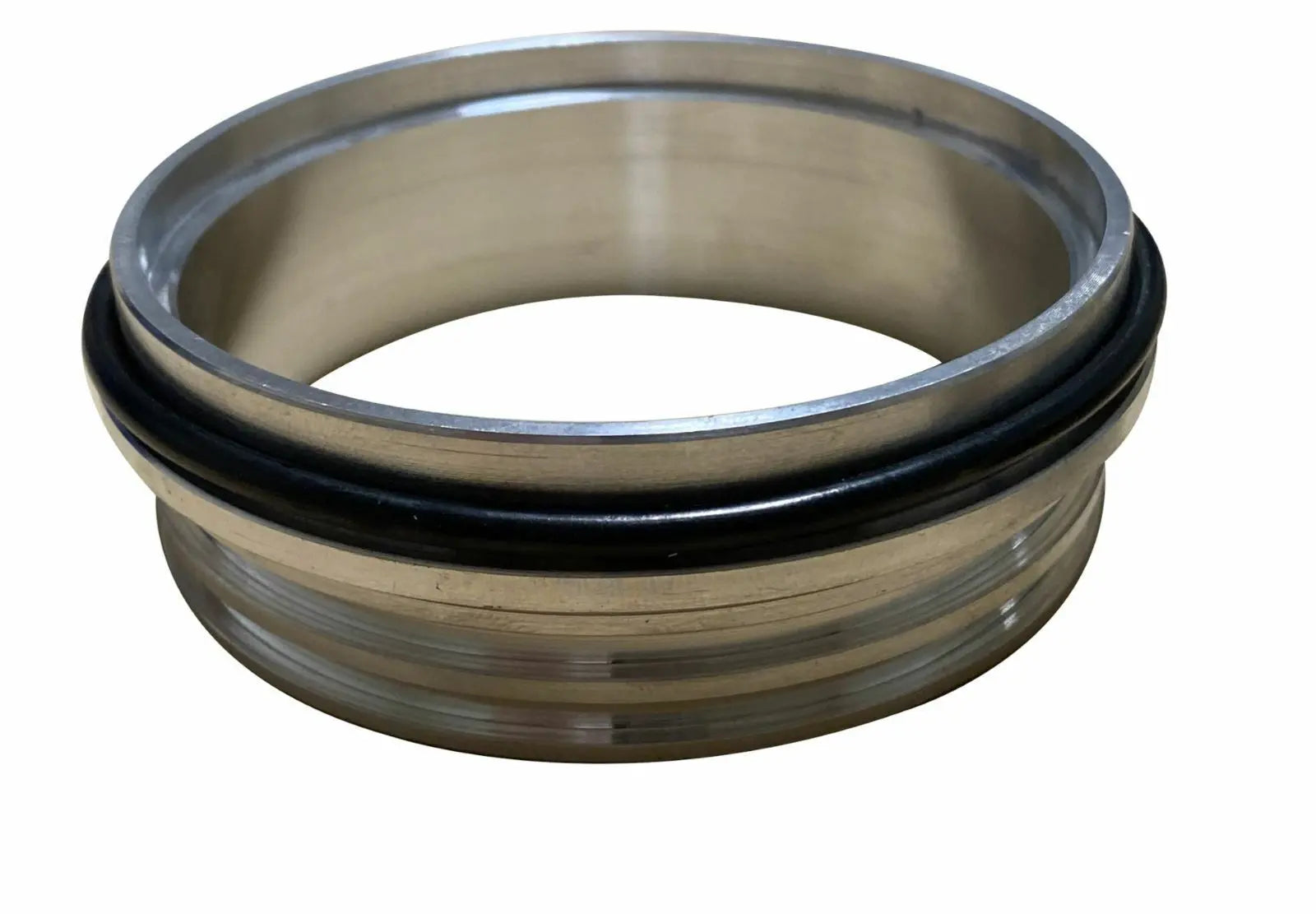 Aluminum HD clamp intake V-band pipes for intercooler, 2.5" and 3" diameter, ideal for engine performance upgrades.