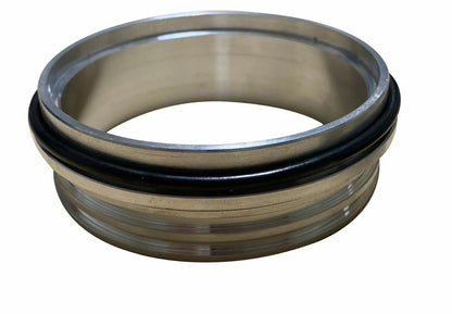 Aluminum HD clamp intake V-band pipes for intercooler, 2.5" and 3" diameter, ideal for engine performance upgrades.