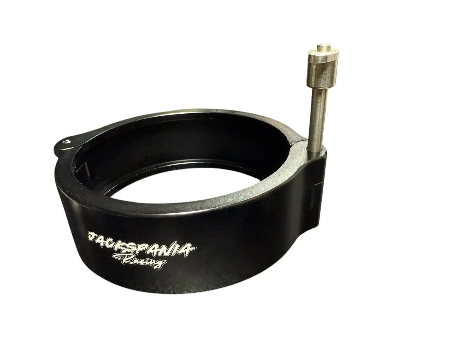 Aluminum HD clamp intake intercooler pipes kit with 2.5 and 3 inch V-band clamps for engine performance, by Jack Spania Racing.
