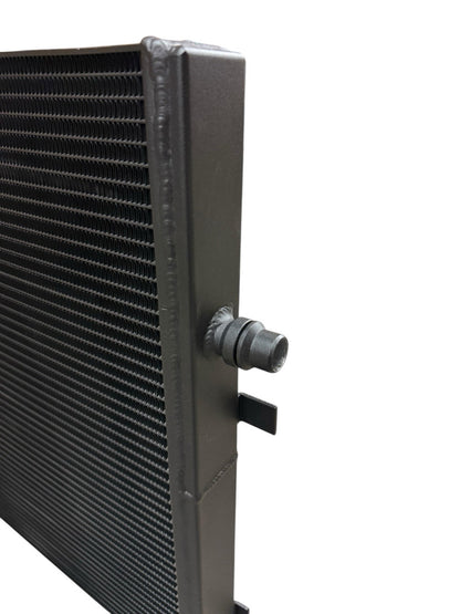 Heat exchanger radiator for BMW G30 G31 5 Series 520i 530i 540i, compatible with B46 B48 B58 engine, by JackSpania Racing.
