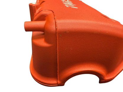 JackSpania Racing D Series vented valve cover for Honda D15 D16 VTEC engines, featuring black finish and integrated venting system.