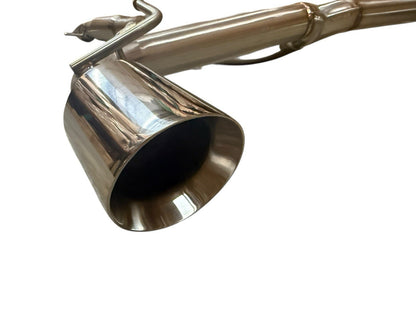 Stainless Steel Catback Toyota GR Yaris GPF Back Race Exhaust System GR Yaris