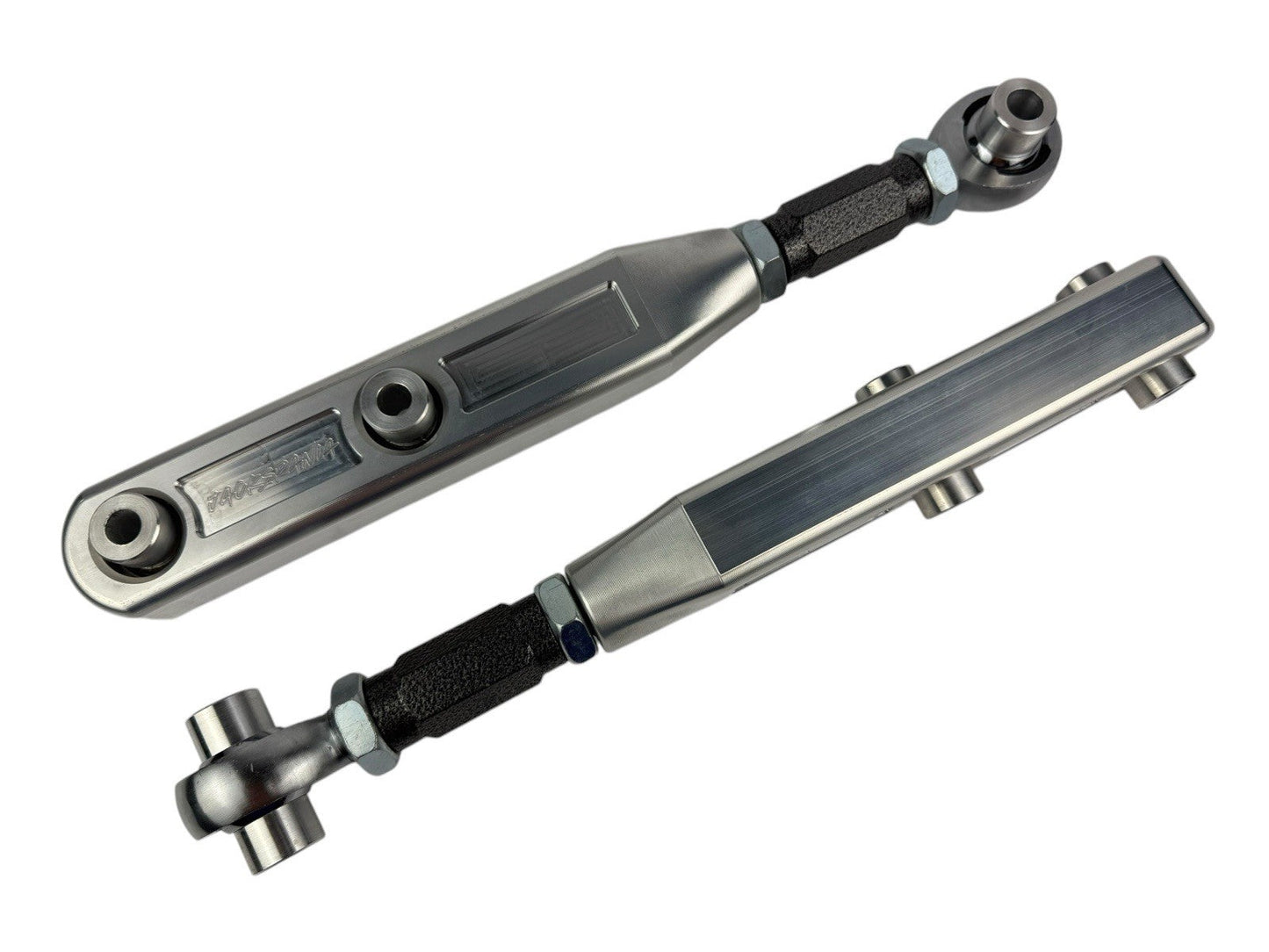 Billet spherical adjustable rear lower control arm for Honda Civic EG 92-95 by JackSpania Racing, suspension part with ball joint.