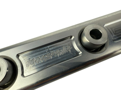 Billet spherical adjustable rear lower control arm for Honda Civic EG 92-95, JackSpania Racing suspension part showing metal construction
