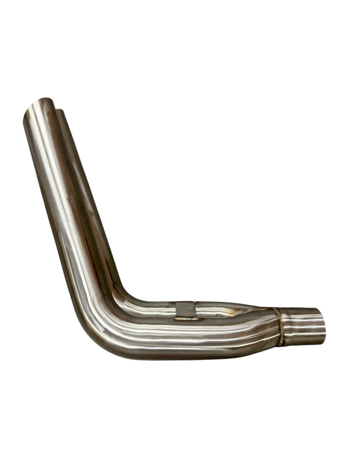 JackSpania Racing 3-inch exhaust muffler tip with long blast pipe extension, designed for Bosozoku style exhaust modifications.