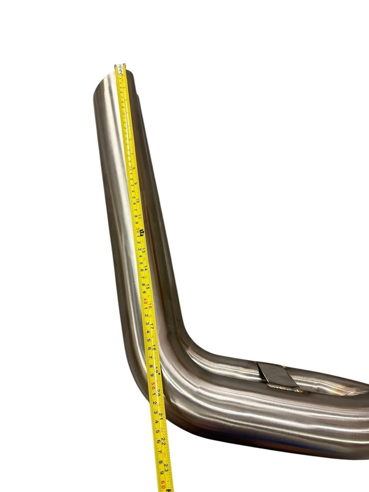 JackSpania Racing 3-inch exhaust muffler tip with long blast pipe, designed for Bosozoku-style exhaust modifications.