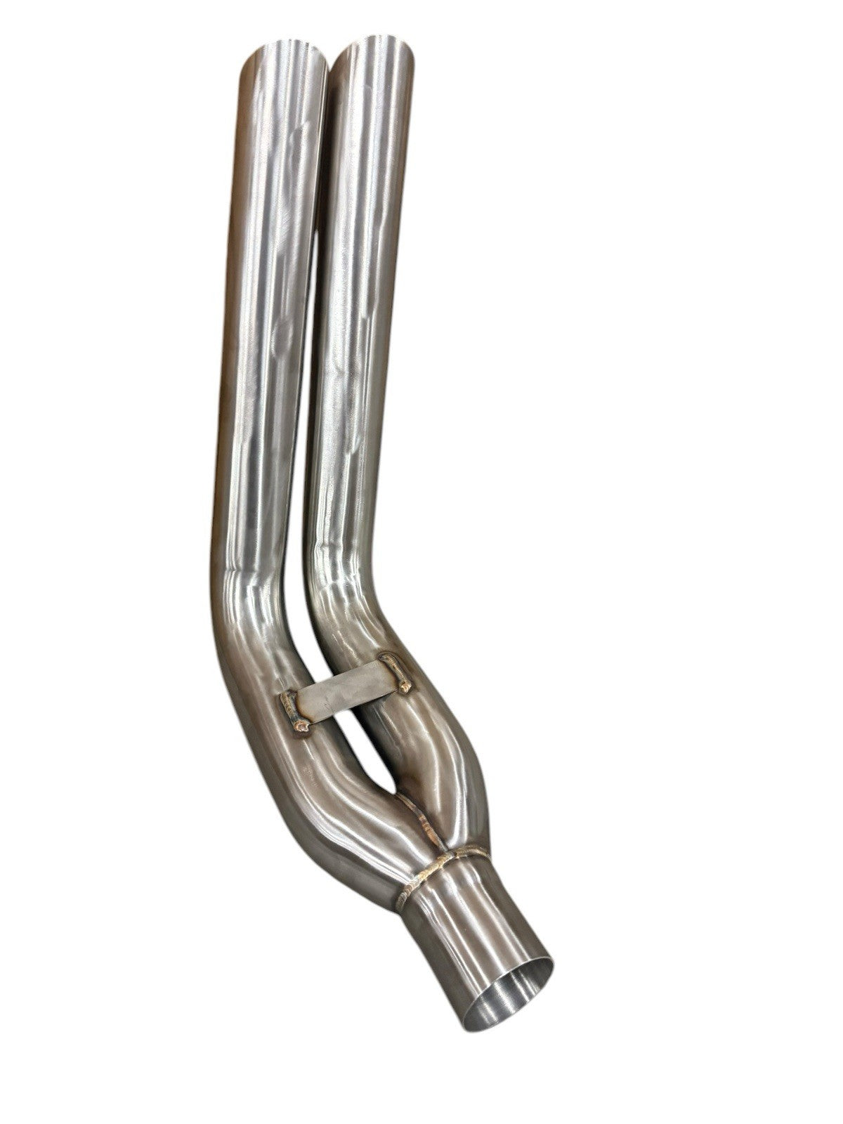 JackSpania Racing 3-inch exhaust muffler tip with long blast pipe extension, designed for Bosozoku-style exhaust modifications.