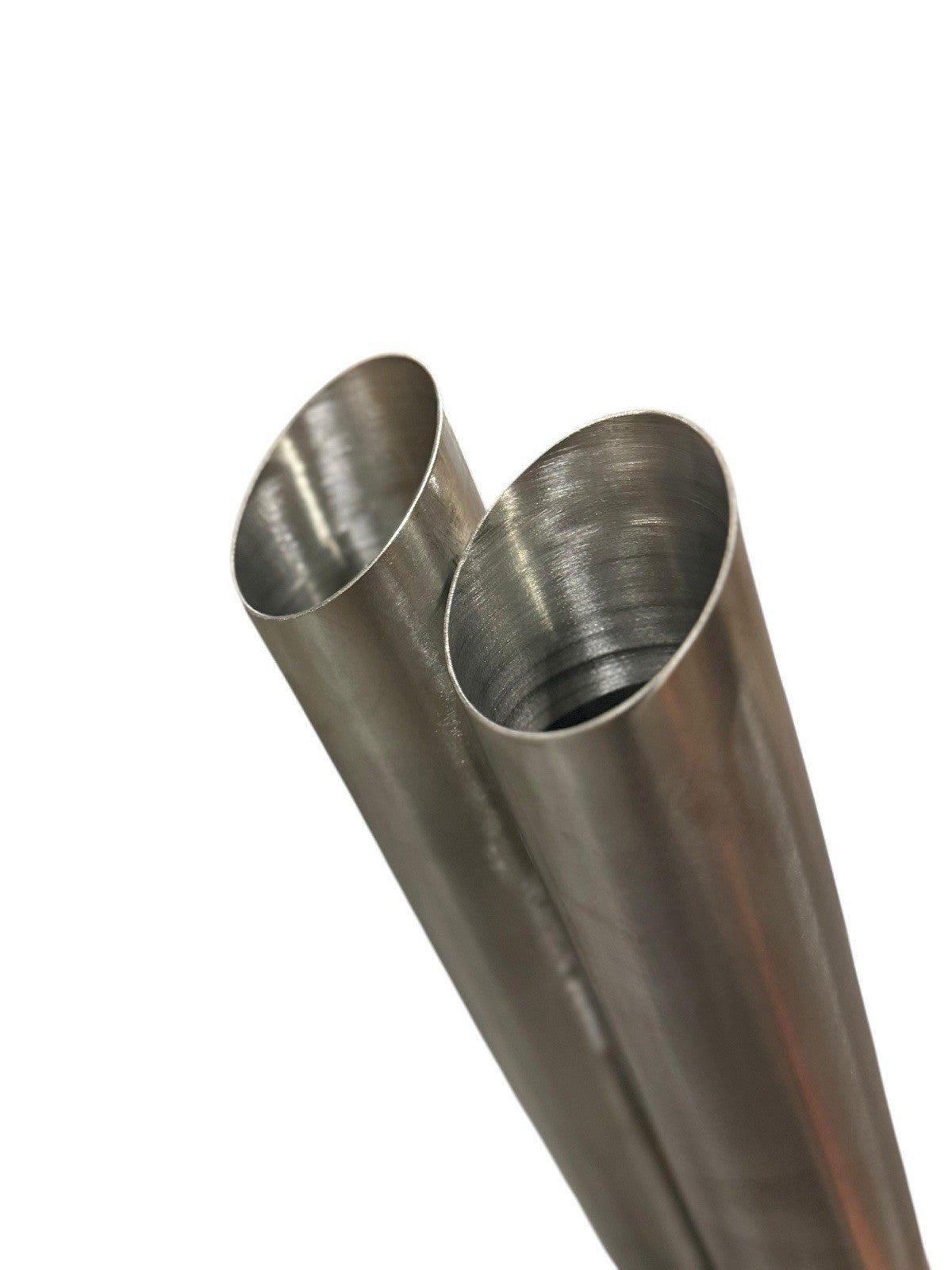 Long 3-inch Blast Pipe exhaust muffler tip by JackSpania Racing, designed for Bosozoku style custom motorcycle exhaust systems.