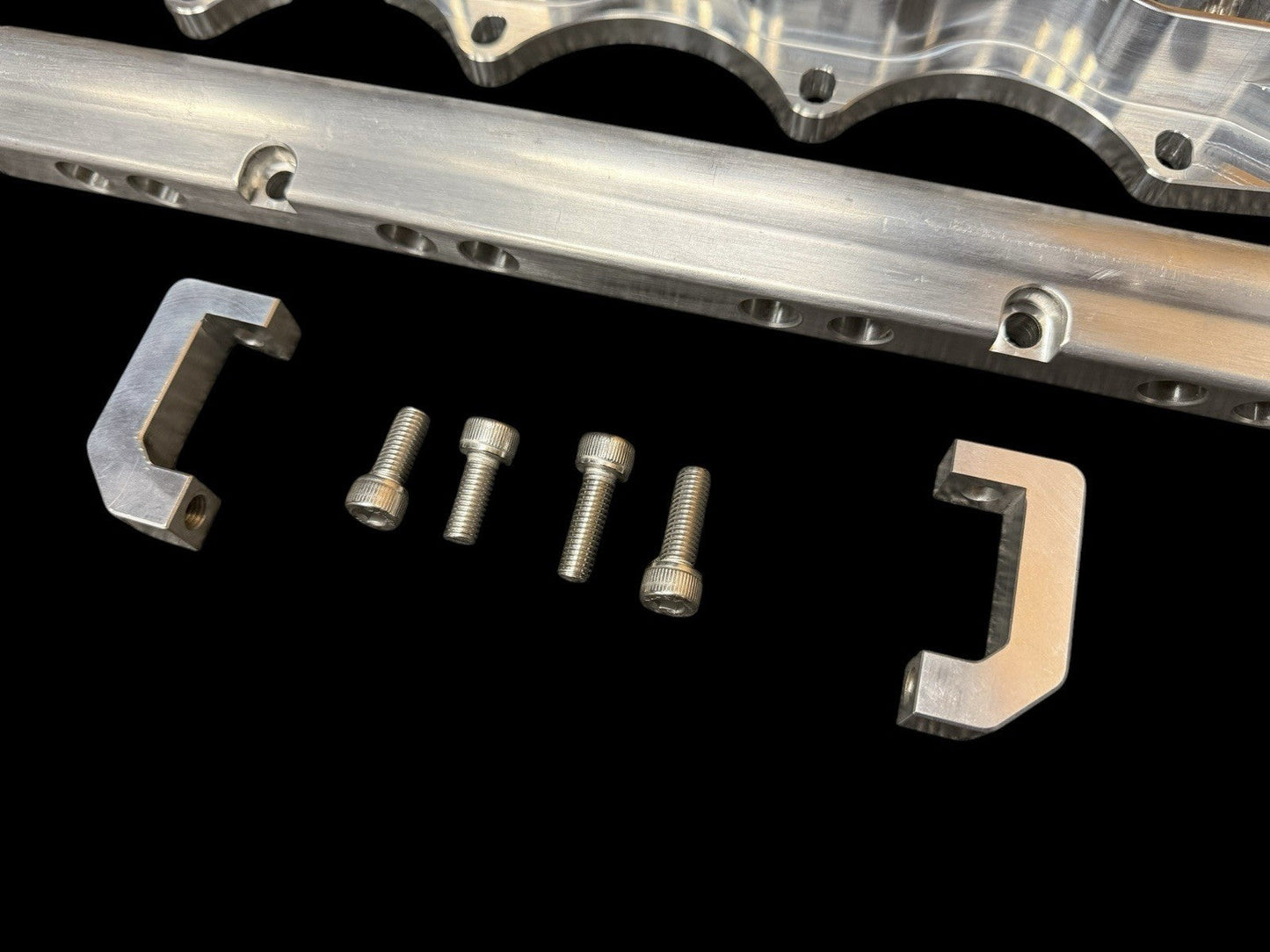 JackSpania Racing billet intake manifold adapter flange with 8 or 4 injector ports for B16, B18, K20, K24 engine series.