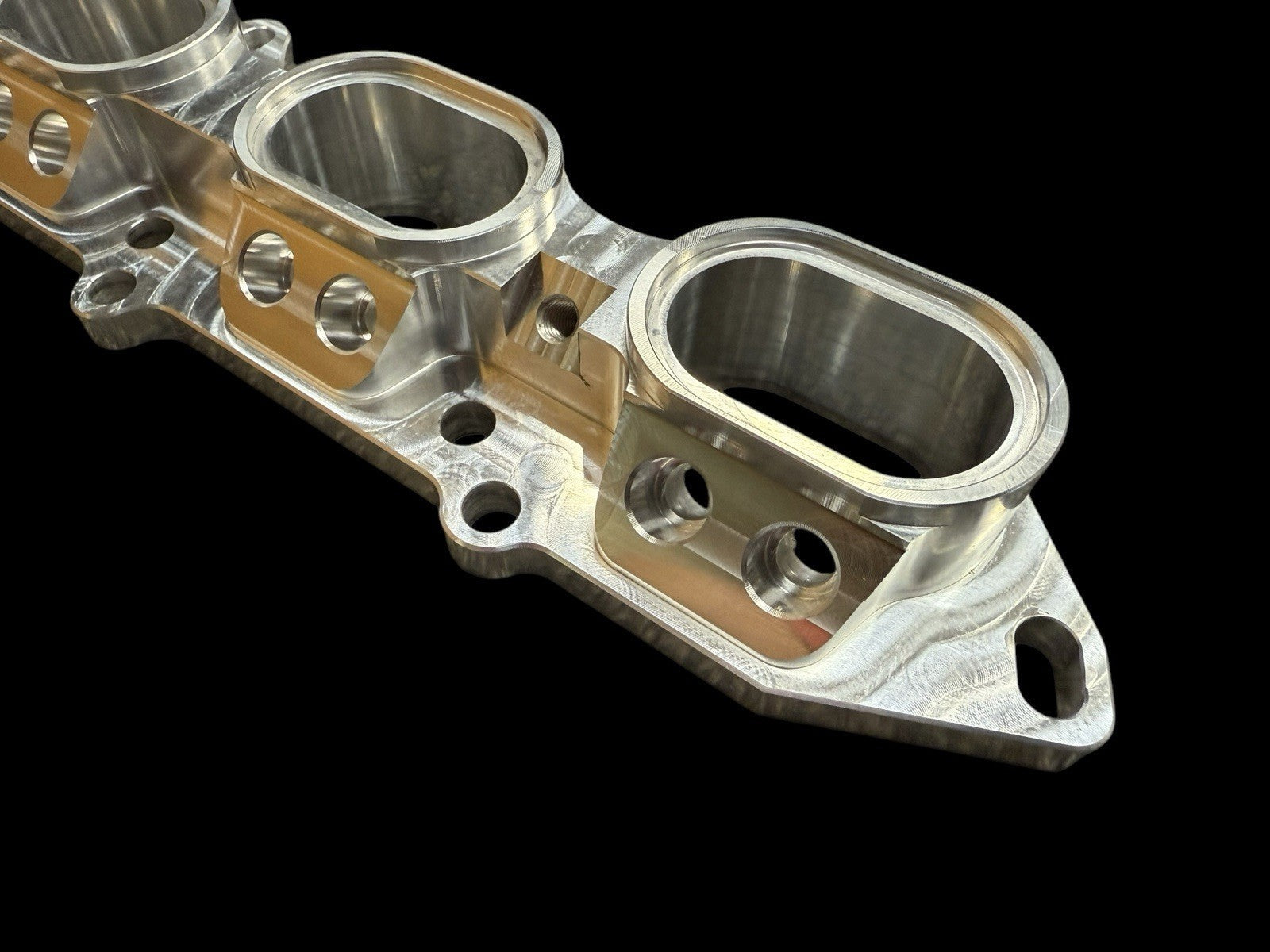 JackSpania Racing billet intake manifold adapter flange for B16, B18, K20, K24 engines with 8 or 4 injector ports.