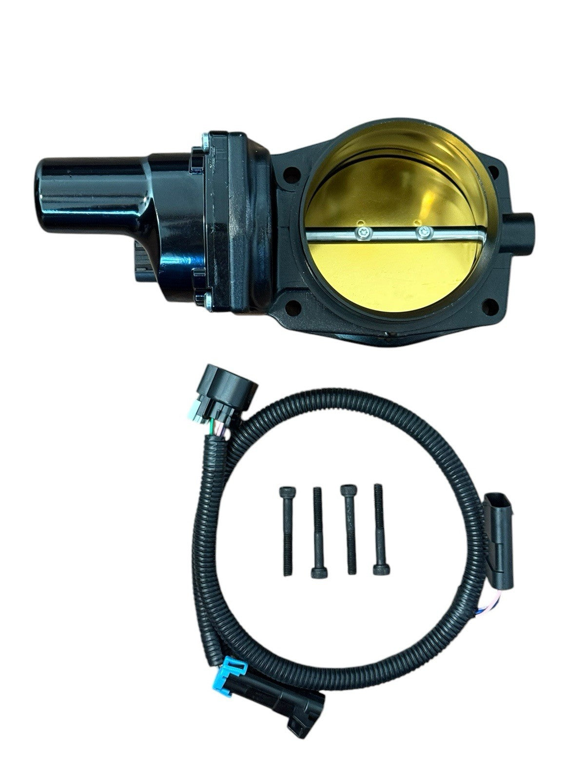 JackSpania Racing 92mm 102mm drive-by-wire throttle body harness for LS LS1 LS2 LS6 LS3 LS7 L99 engine, engine parts accessory