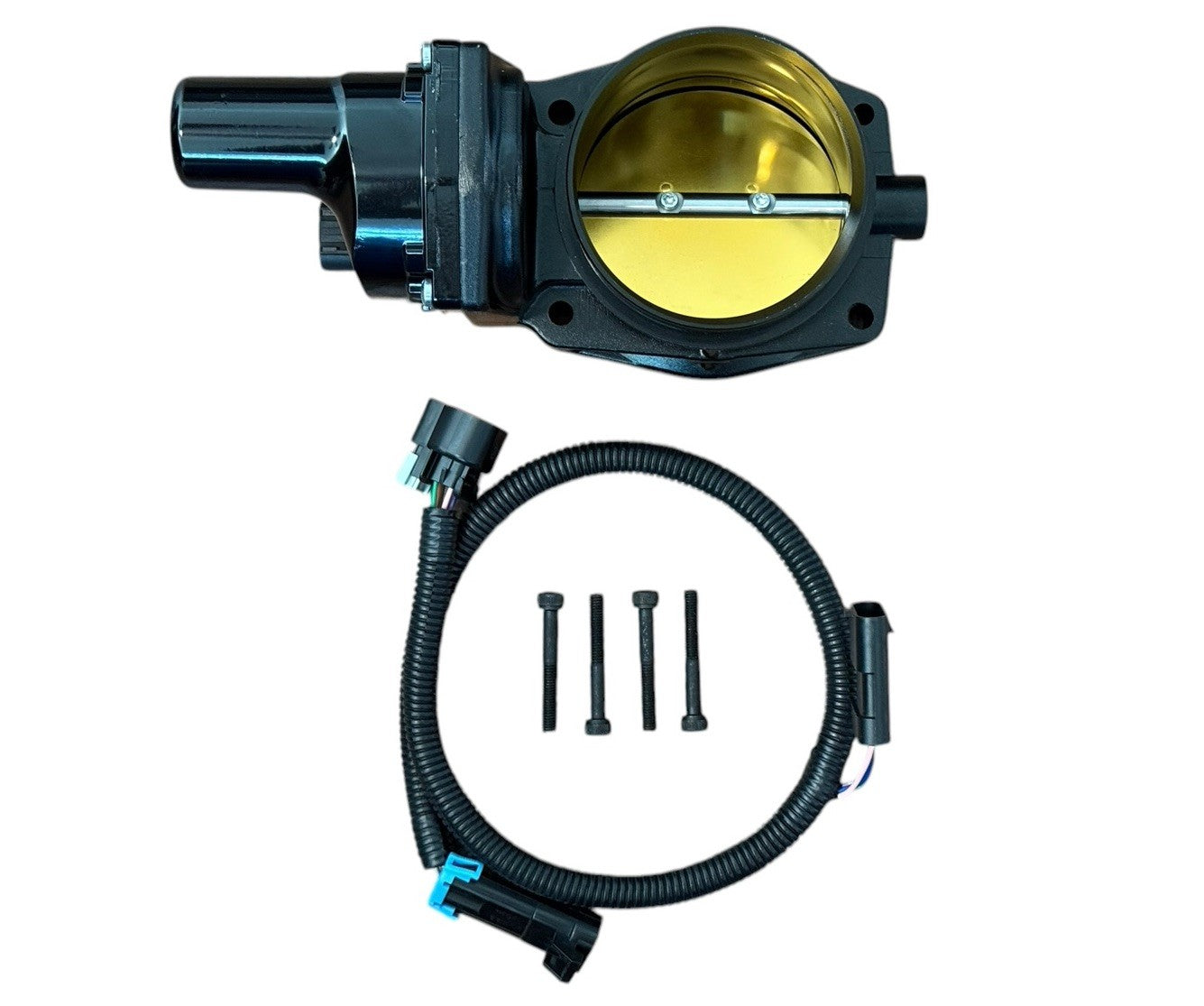 JackSpania Racing 92mm 102mm Drive-By-Wire Throttle Body TB harness for LS LS1 LS2 LS6 LS3 LS7 L99 engines, engine part.