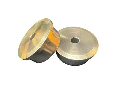 Pair of JackSpania Racing solid billet motor engine mount inserts for Honda Acura Civic EG EK swap suspension parts.