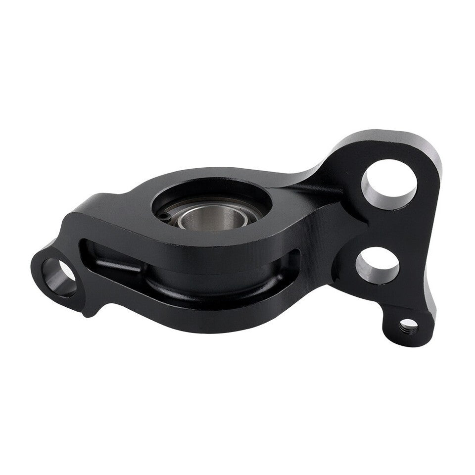 Black spherical compliance bracket kit for 92-95 Honda Civic and 94-01 Acura Integra suspension from JackSpania Racing