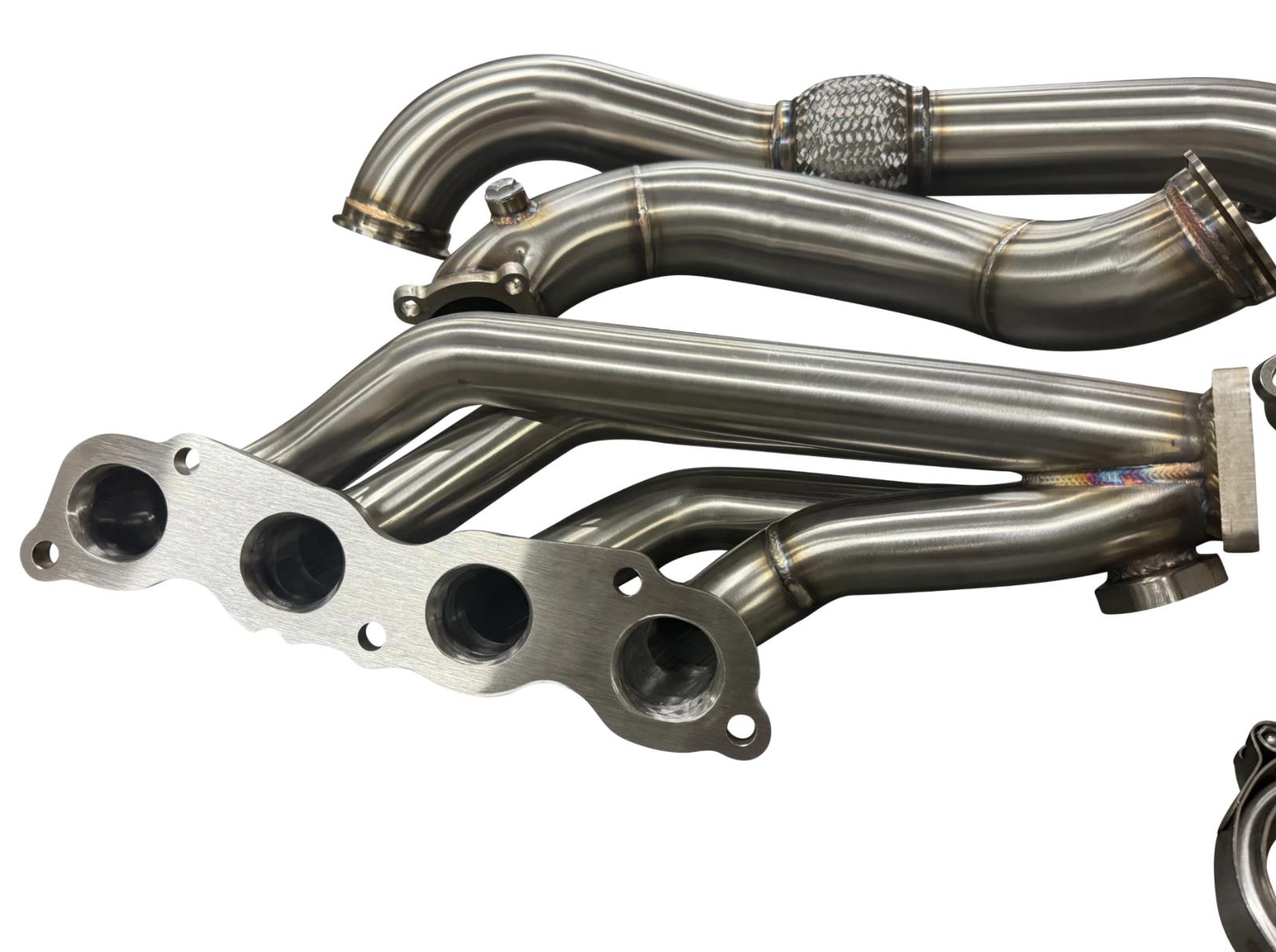 JackSpania Racing K Series K20 K24 turbo manifold and intercooler GT35 kit for Honda Civic Si 2006-2011, exhaust parts included.