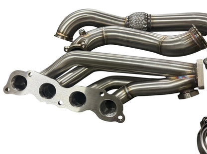 JackSpania Racing K Series K20 K24 turbo manifold and intercooler GT35 kit for Honda Civic Si 2006-2011, exhaust parts included.