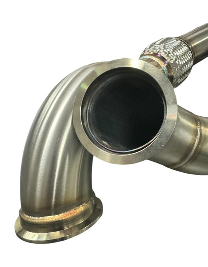 JackSpania Racing K Series K20 K24 turbo manifold and intercooler GT35 kit for Honda Civic Si 2006-2011, exhaust parts.