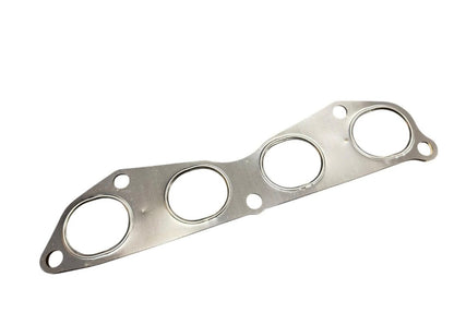 Stainless steel Honda Acura exhaust manifold gasket from JackSpania Racing, featuring dual 304 stainless steel construction.