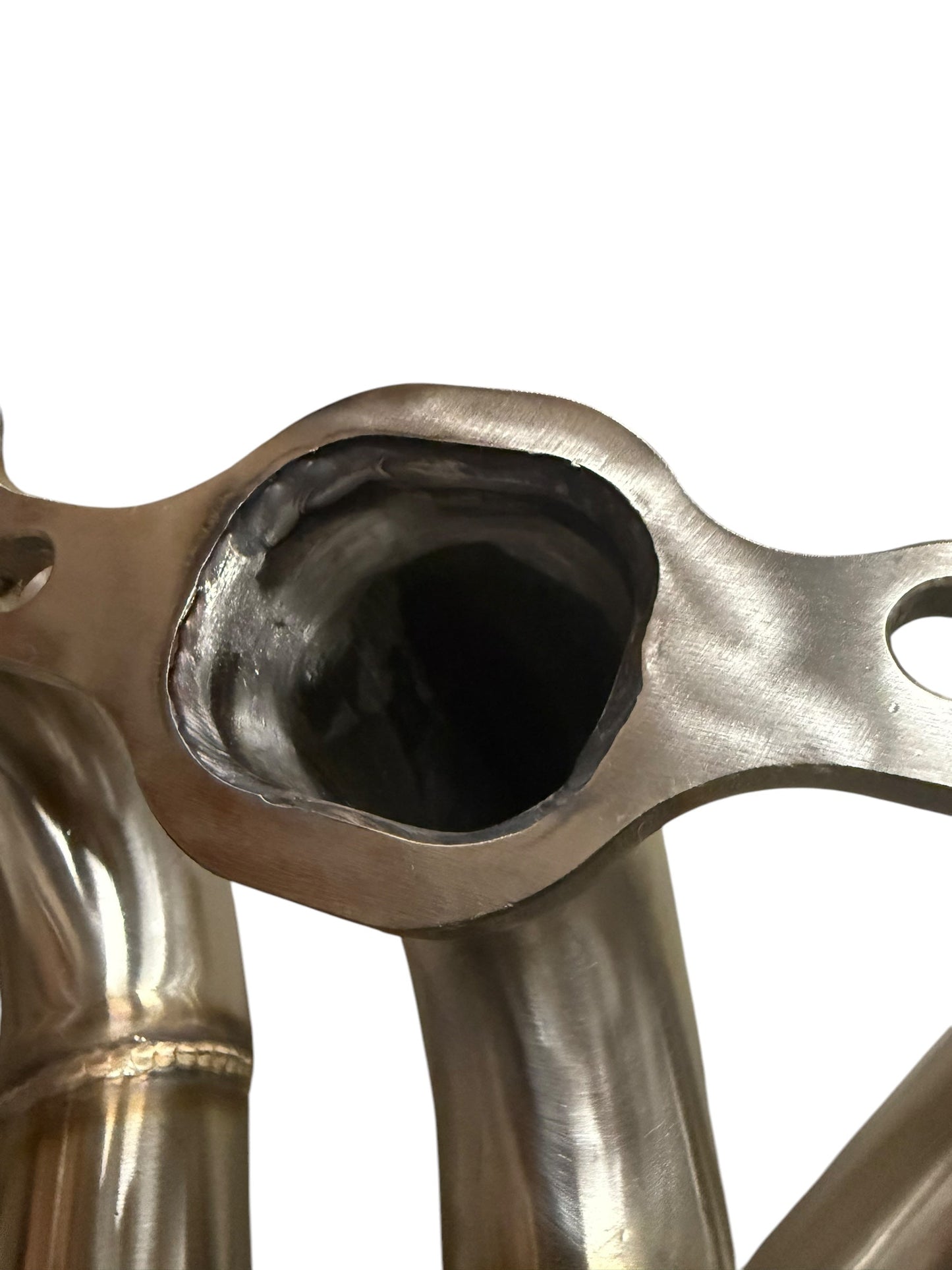 JackSpania Racing C8 Corvette 1 7/8-inch headers for 6.2L LT2 engine, exhaust part for 2020-2025 models, installed on engine.