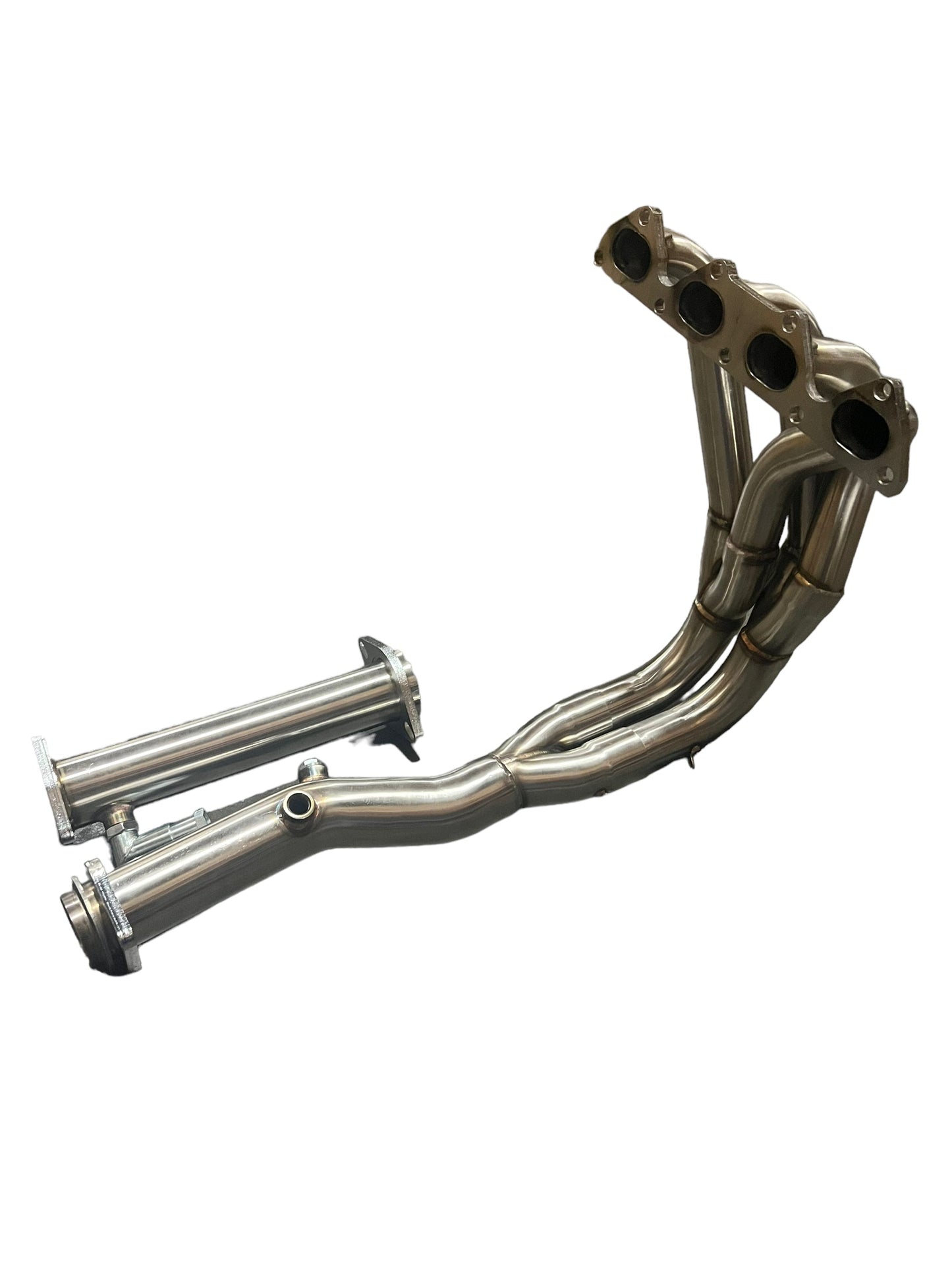Stainless steel CRV RD1 TA header for Honda B Series B16 B18 B20 engines, 2.5 to 3-inch exhaust part by JackSpania Racing.