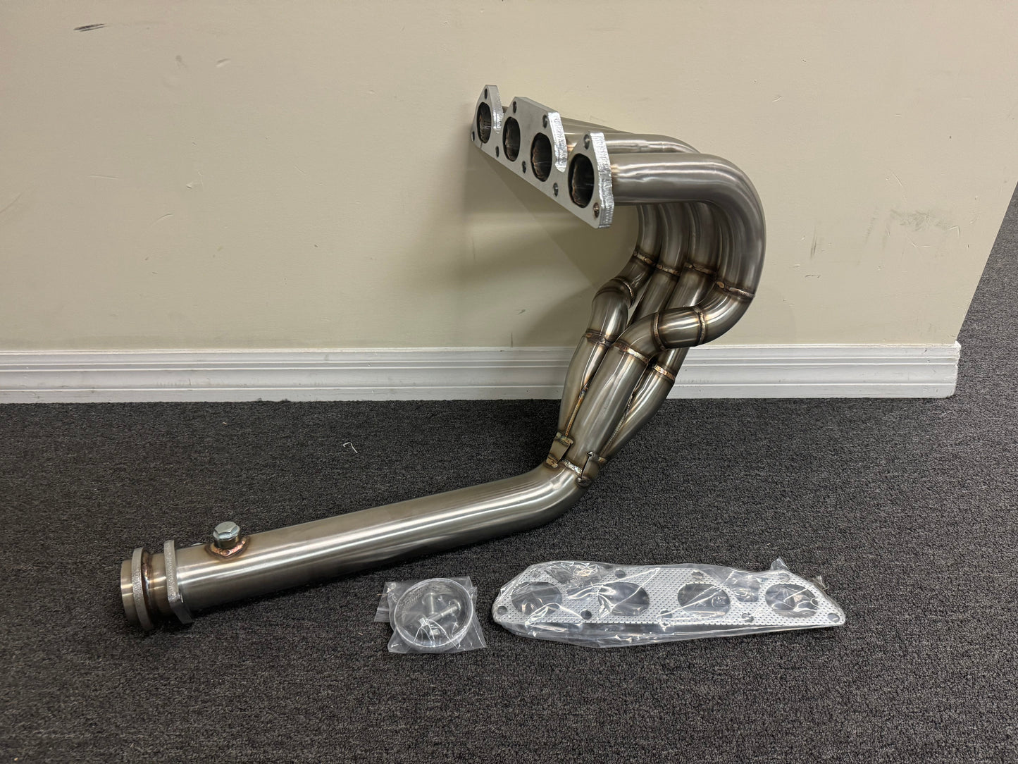 JackSpania Racing Randy Monroe RF V3 B Series swap big tube style 4-1 header for B16, B18, B20, EG, EK, DC2 Honda engines
