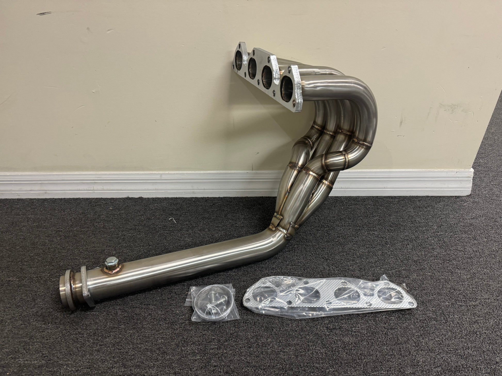 JackSpania Racing Randy Monroe RF V3 B Series swap big tube style 4-1 header for B16, B18, B20, EG, EK, DC2 Honda engines