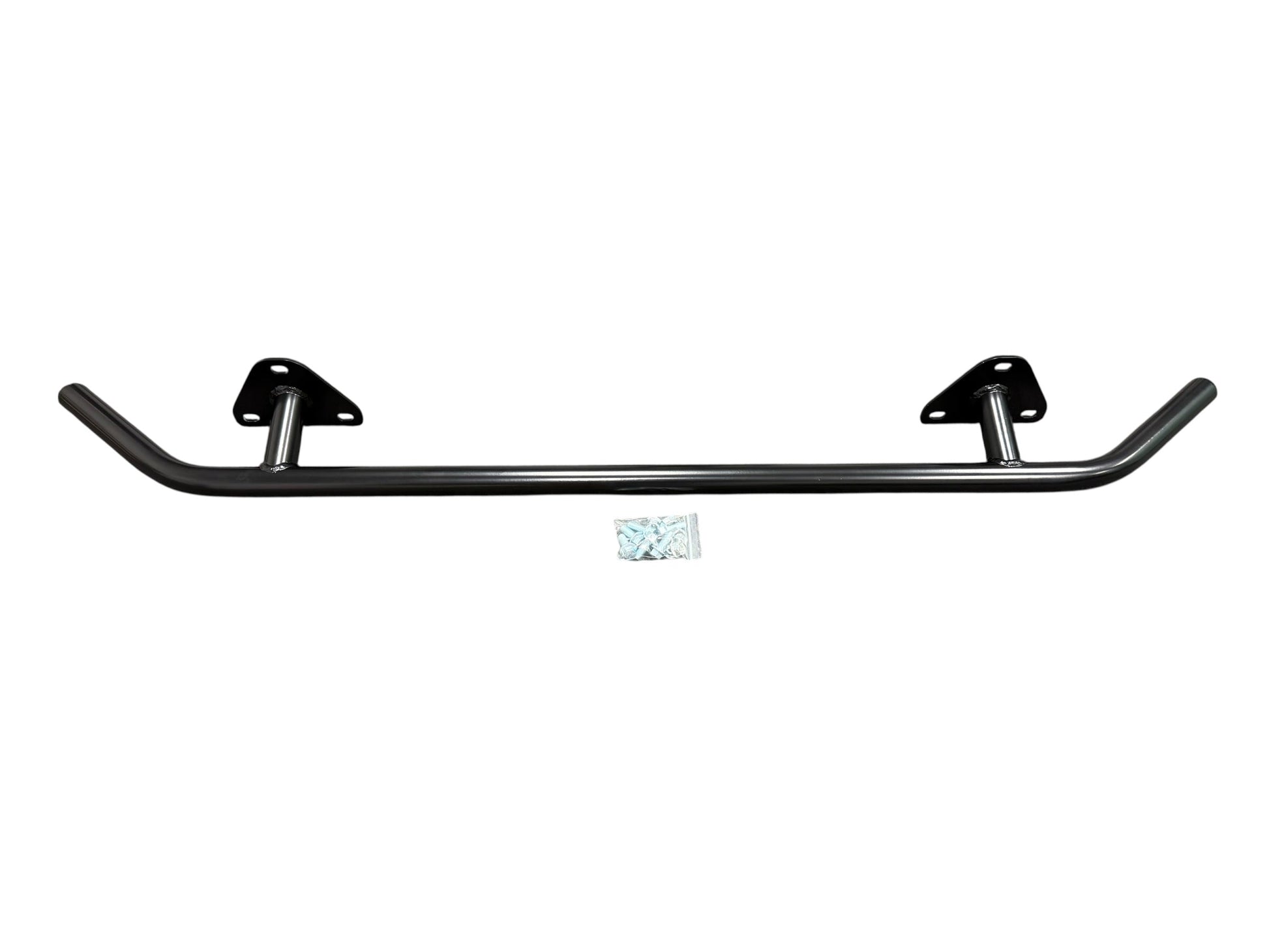 JackSpania Racing tubular rear crash bash bar mount with mounting bolts for Scion FRS, Subaru BRZ, and GT86 suspension parts.