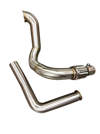 JackSpania Racing K Series swap turbo manifold with 3” downpipe and 60mm wastegate for K20 and K24 engines, high-performance exhaust parts